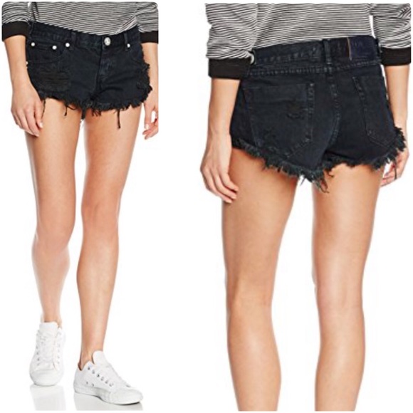 shortest denim shorts